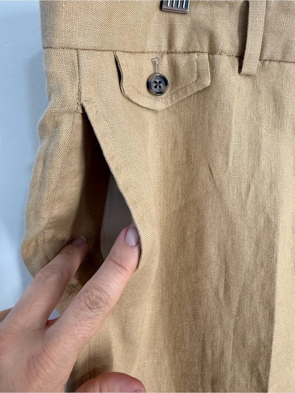 Brooks Brothers lightweight tan