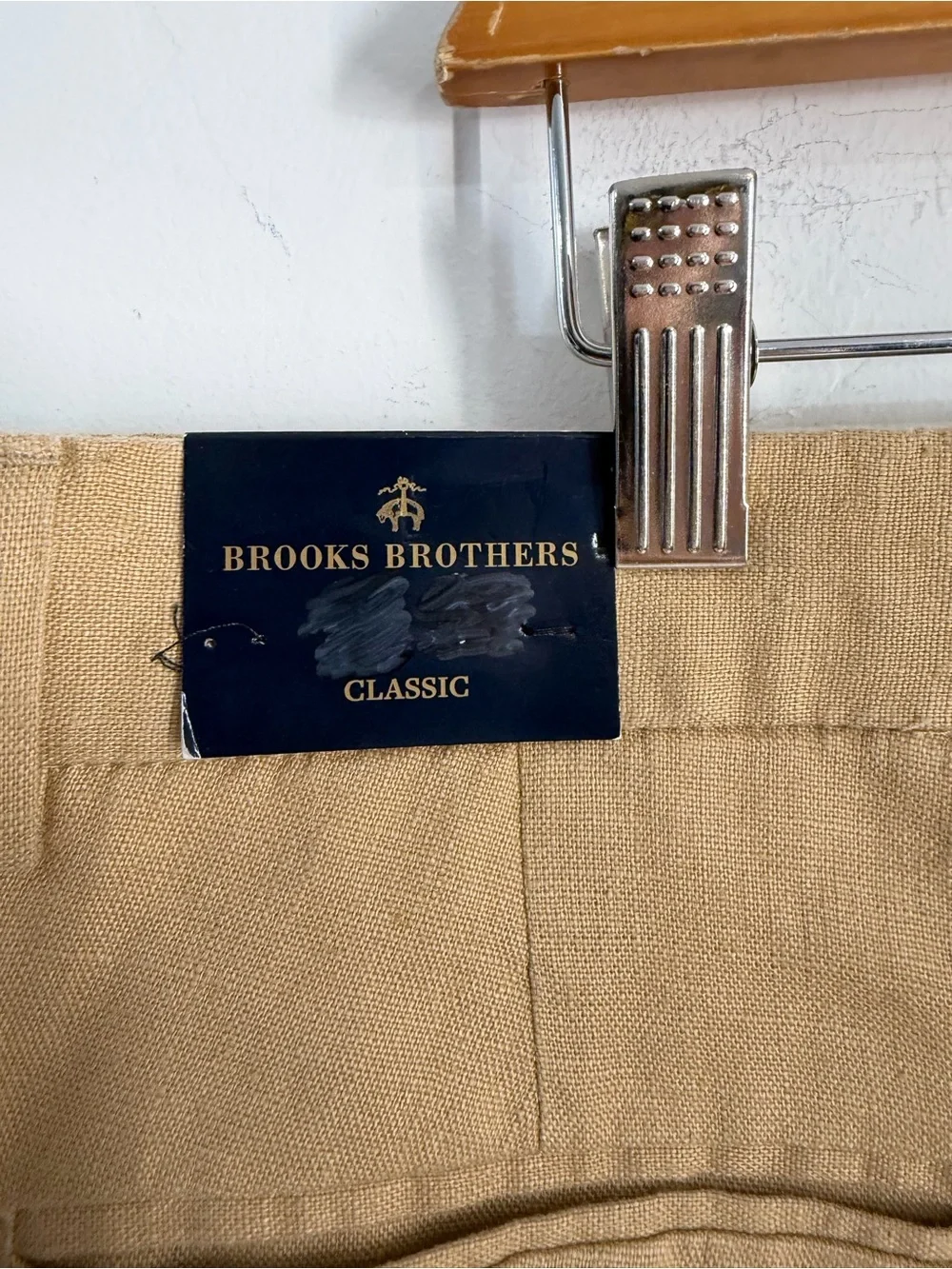 Brooks Brothers lightweight tan