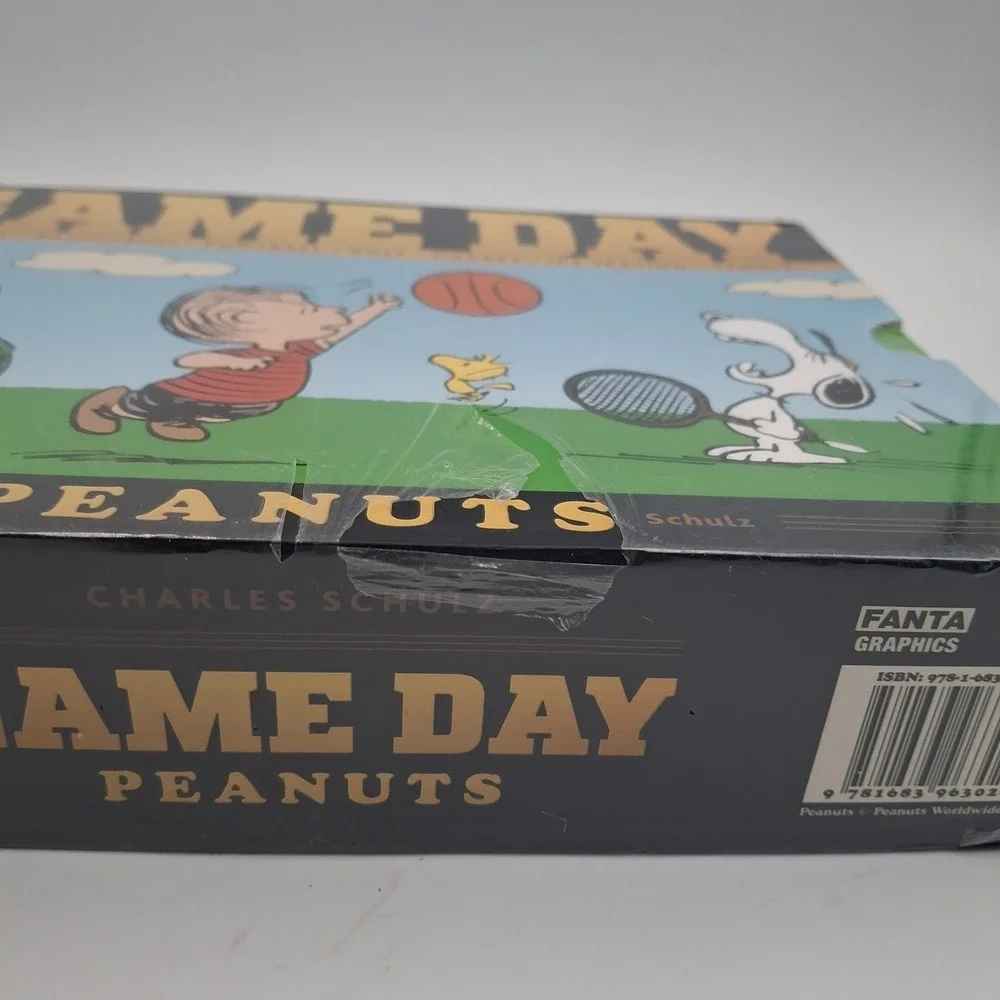 Game Day Peanuts 4 Book Box Set‎ Sports Comic Charles Schulz Fantagraphics NEW