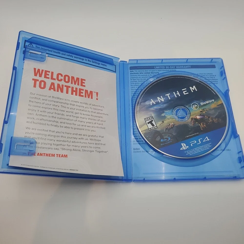 Anthem - Sony PlayStation 4 - CIB -‎ Dead Game Collectible