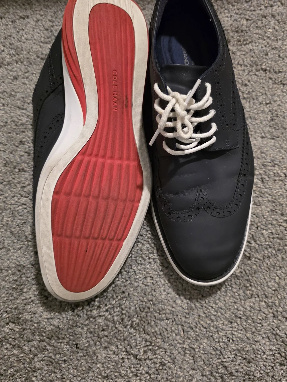 Cole Haan contemporary wingtip