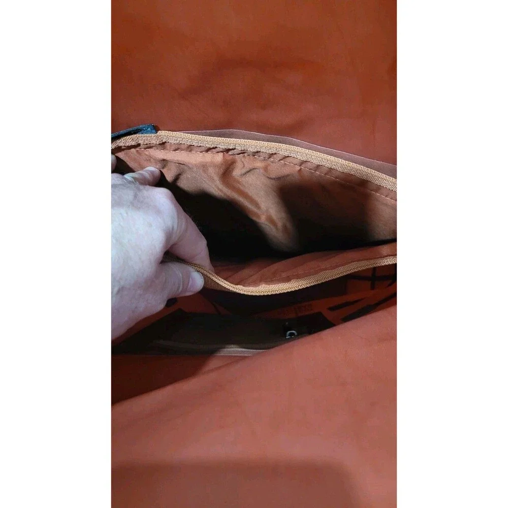GOT BAG Rolltop Easy Backpack RED Lightweight Recycled Ocean Plastic Sandstone