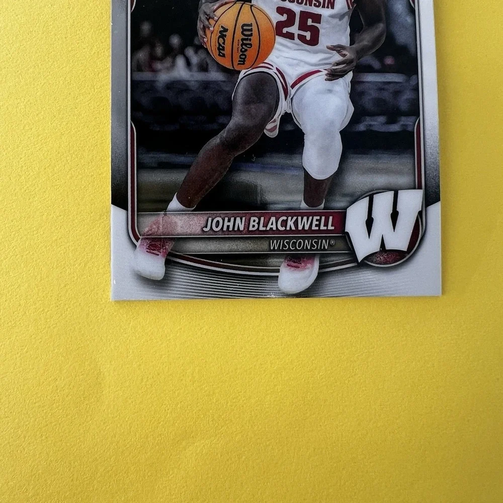 2025/26 Bowman Chrome U John Blackwell 1st Bowman Wisconsin‎ BCP-78
