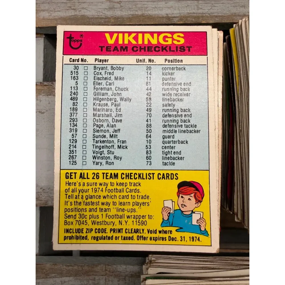 Vintage 1974 Topps Football & 1978 Topps Baseball Card Estate Lot (300+ Cards)