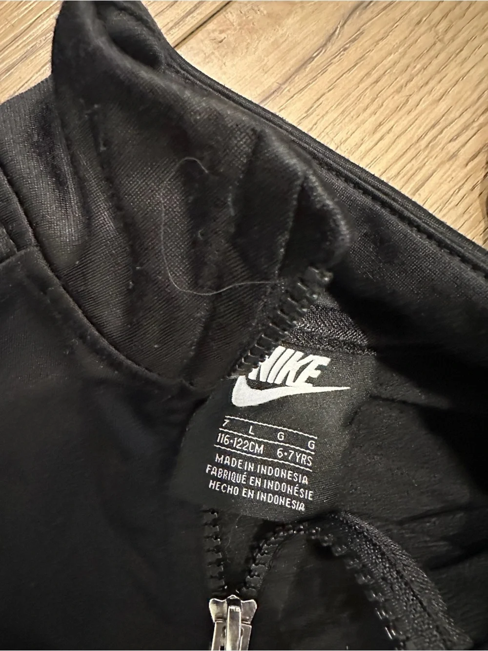 Nike Kids Blue and Black Zip Track Jackets (Set of 3)