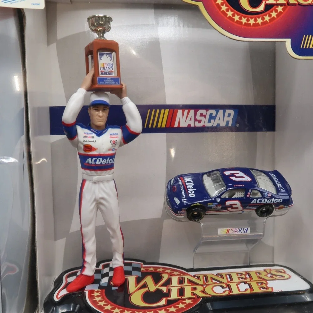 Dale Earnhardt Jr. #3 ACDelco Winners Circle Action Figure and Car 1:24 1:64 lot