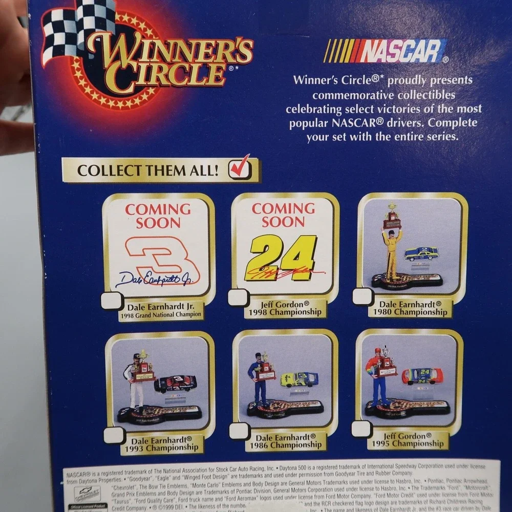 Dale Earnhardt Jr. #3 ACDelco Winners Circle Action Figure and Car 1:24 1:64 lot