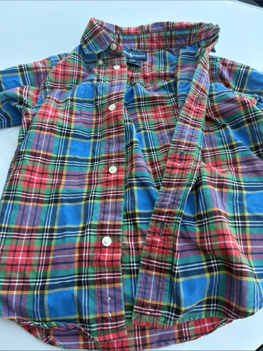 Ralph Lauren plaid fabric