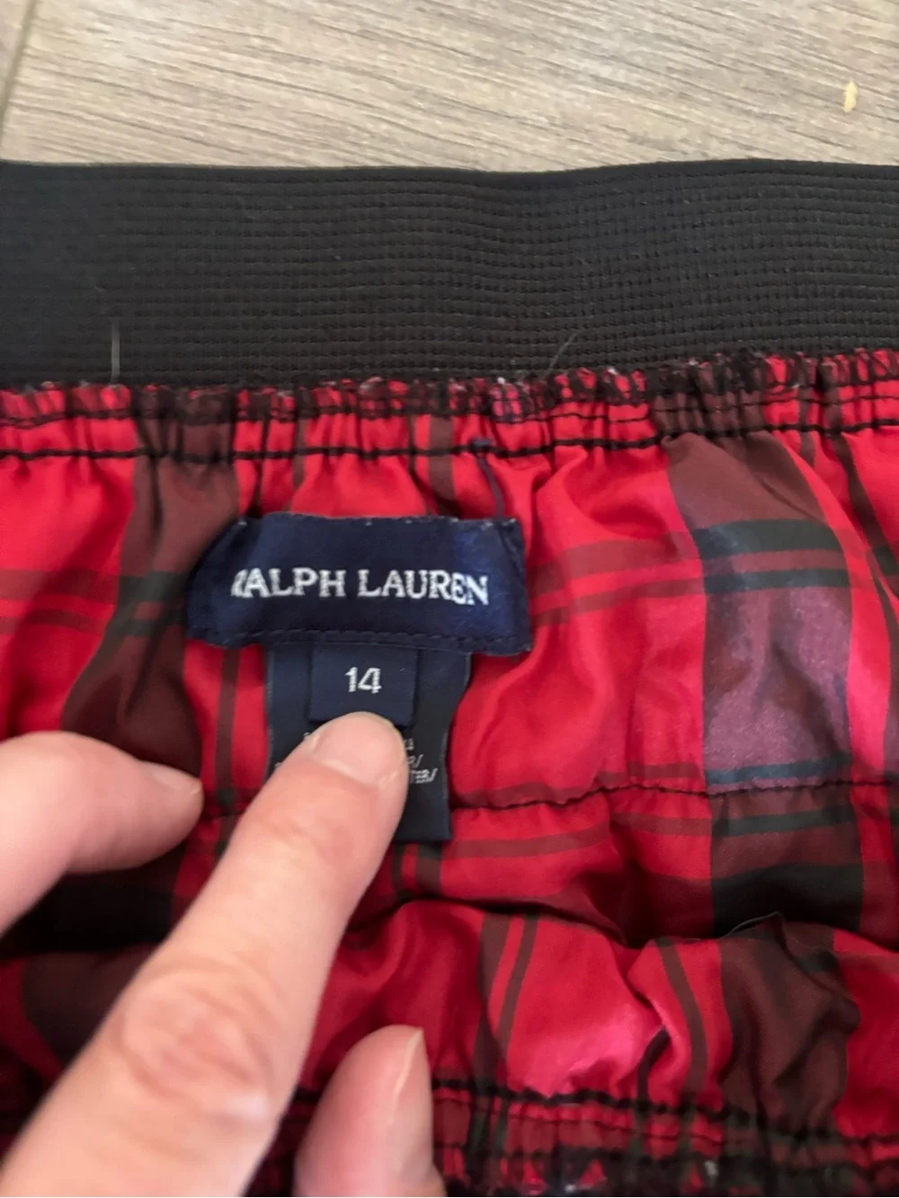 Ralph Lauren tiered ruffle