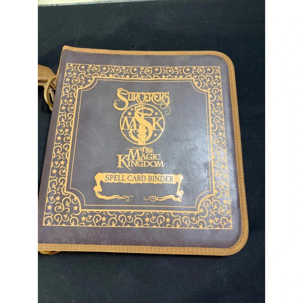 Disney Sorcerers of the Magic Kingdom Spell Card Binder WDW Full Set 1-60 Extras