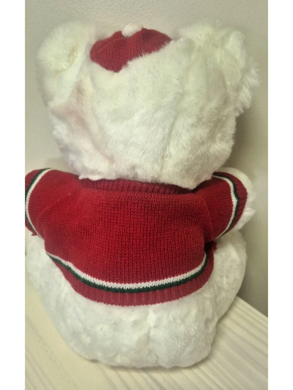 Vintage 1988 Belk Belkie Christmas Teddy Bear Plush 100th Anniversary 15