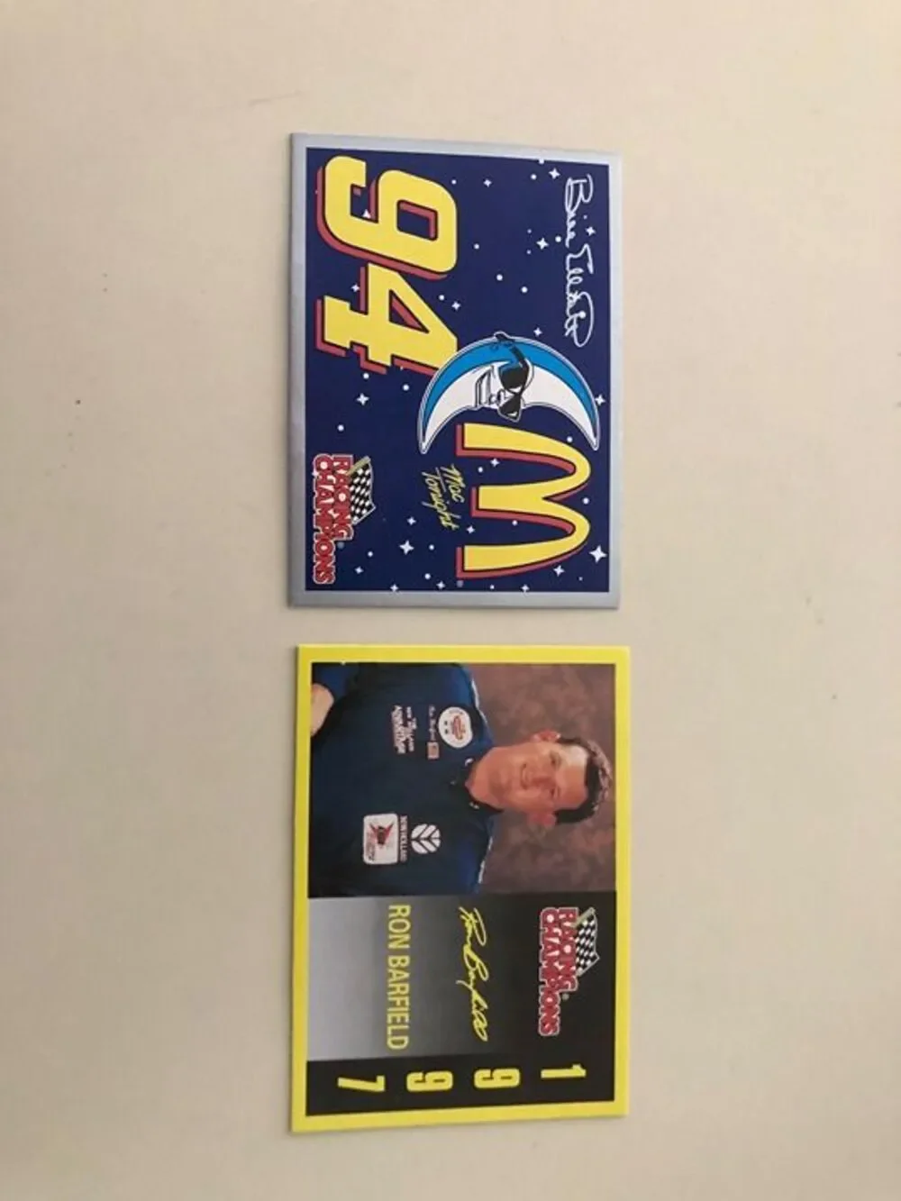 Nascar rare plus signed