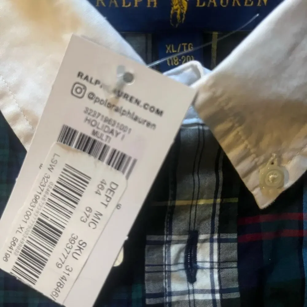 Ralph Lauren great plaid