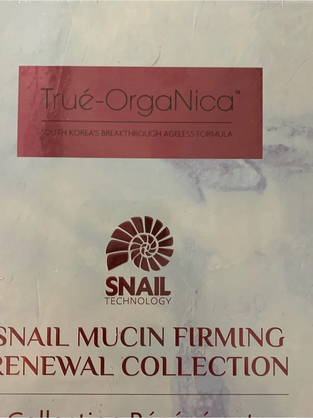 Trué-OrgaNica snail mucin