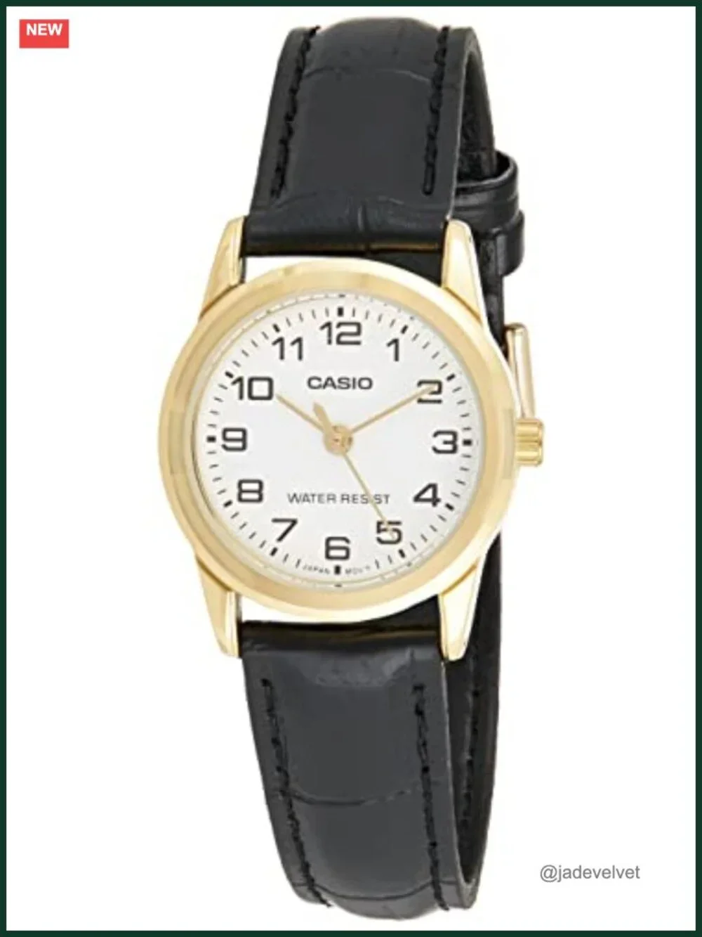 Casio LTPV001GL-7B Leather Quartz Watch