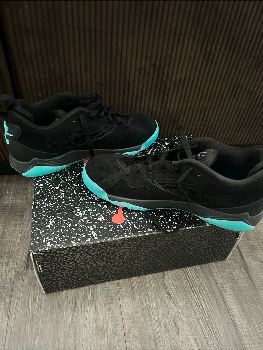 Jordan MVP 92 Black Gamma Blue Size 11.5