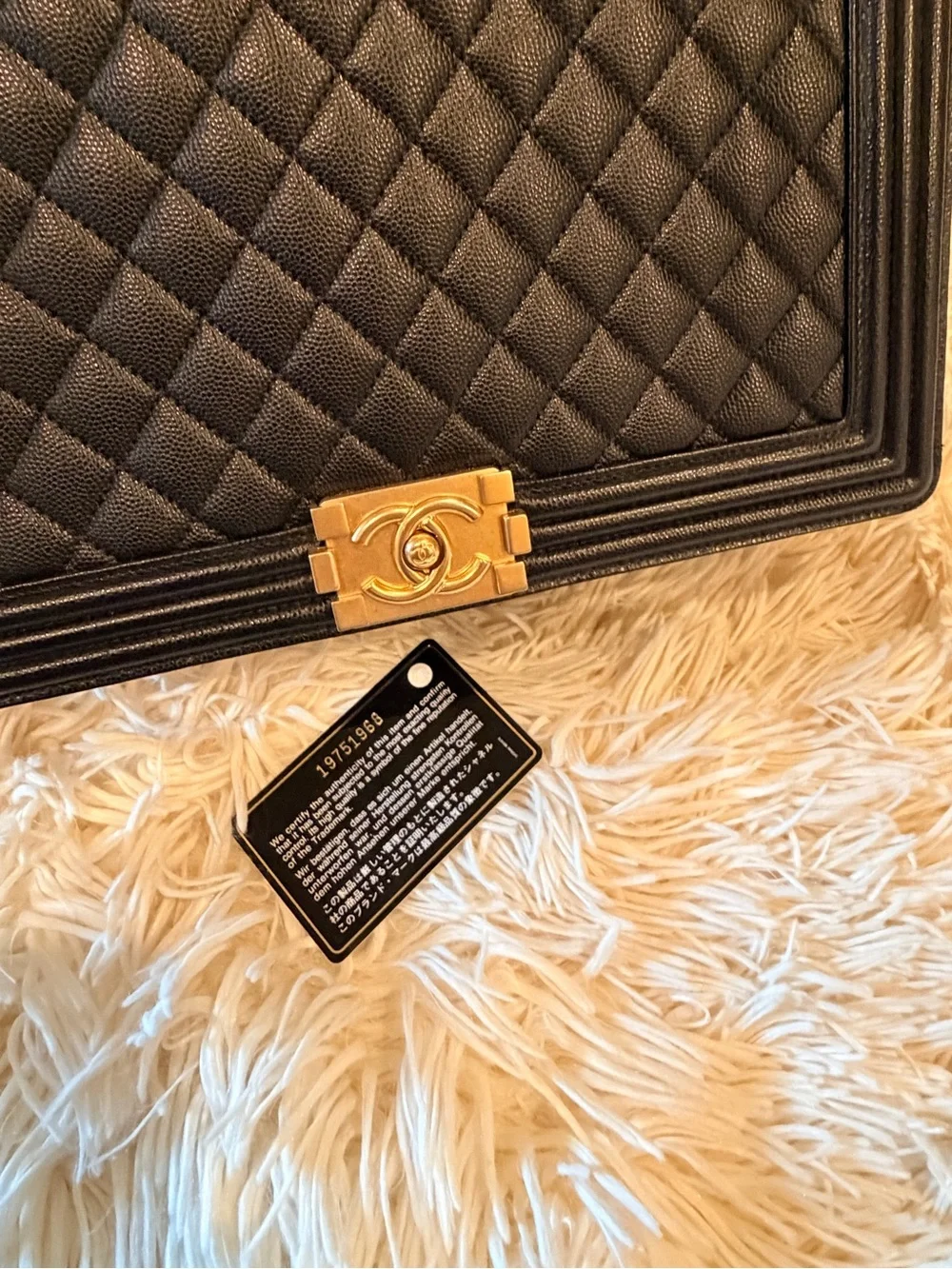CHANEL gold strap