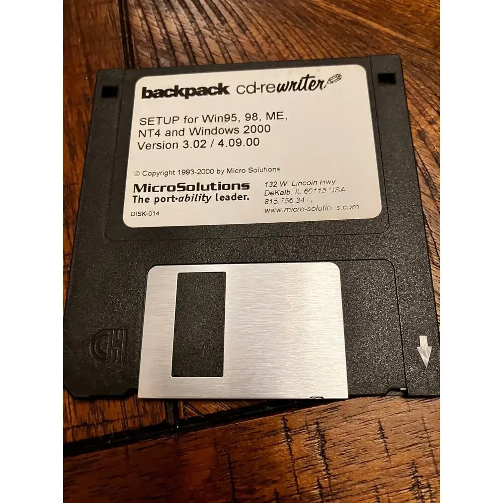 Microsoft backpack cd