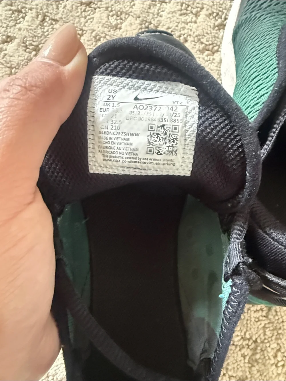 Nike lightweight mesh