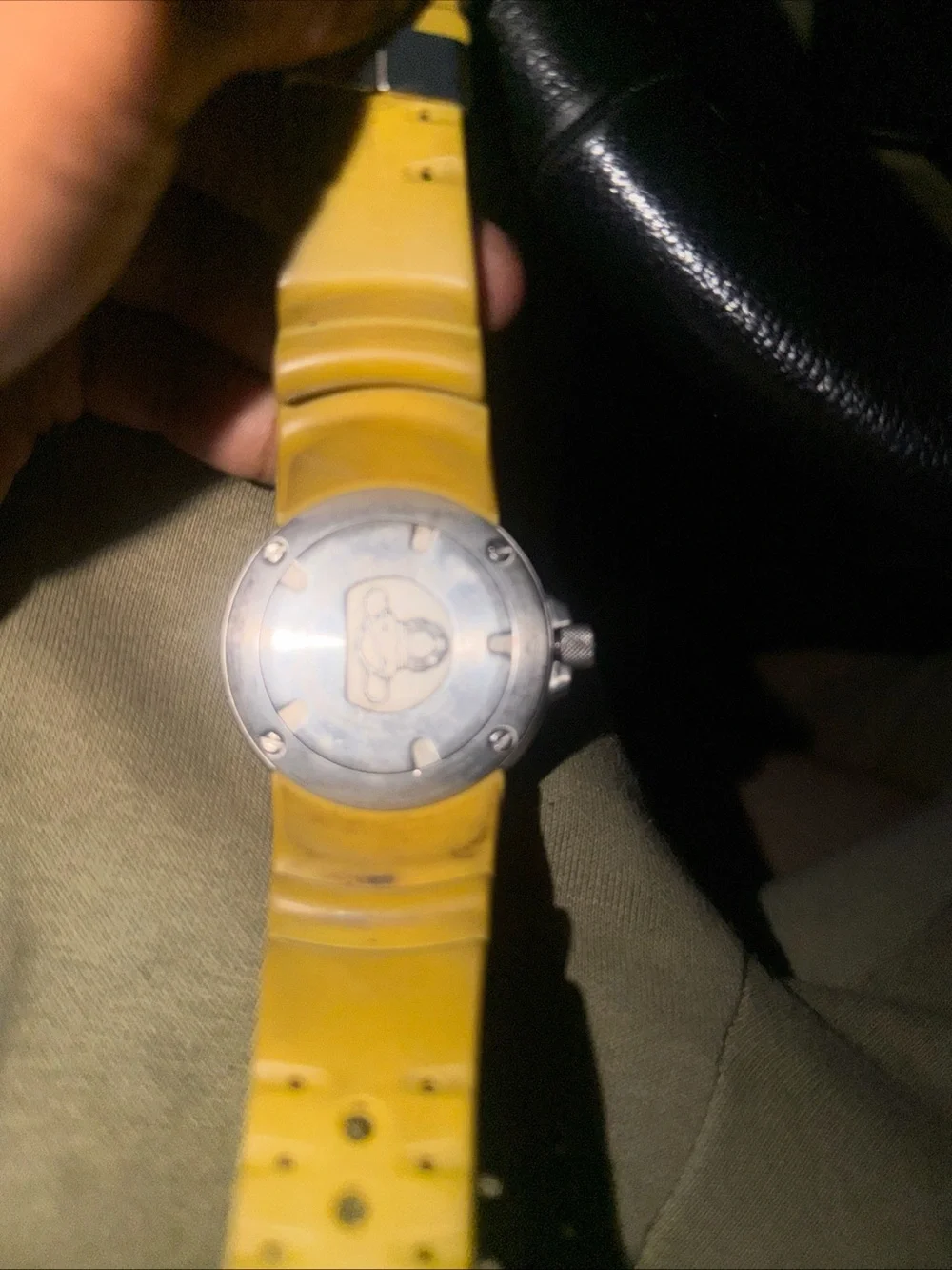 Citizen eco numerals rubber