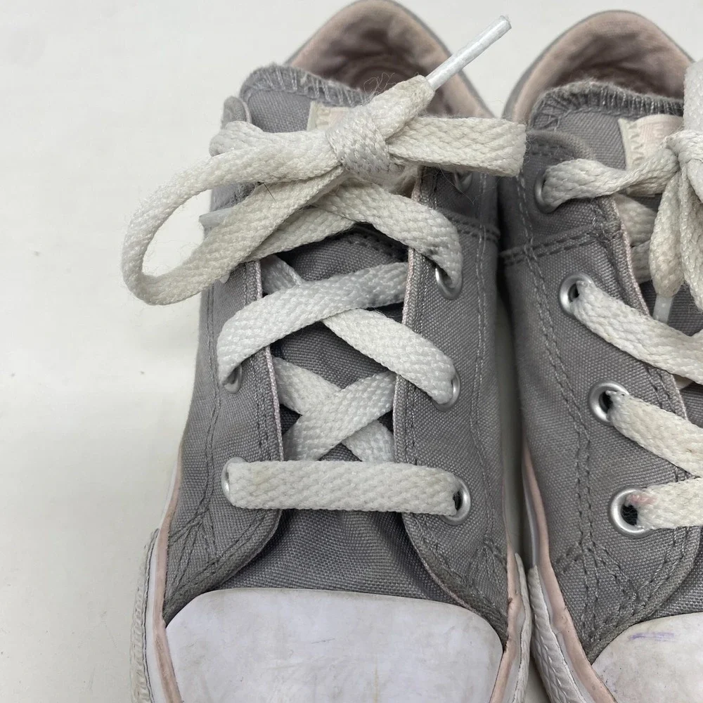 Converse Shoes Chuck Taylor One Star Sneaker Gray and Pink‎ Toddler Girl Size 9