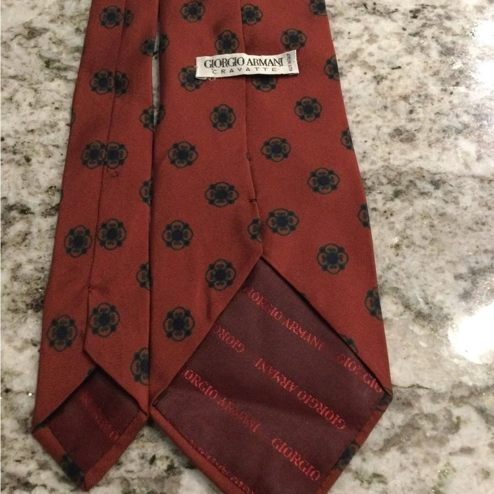 Giorgio Armani silk tie