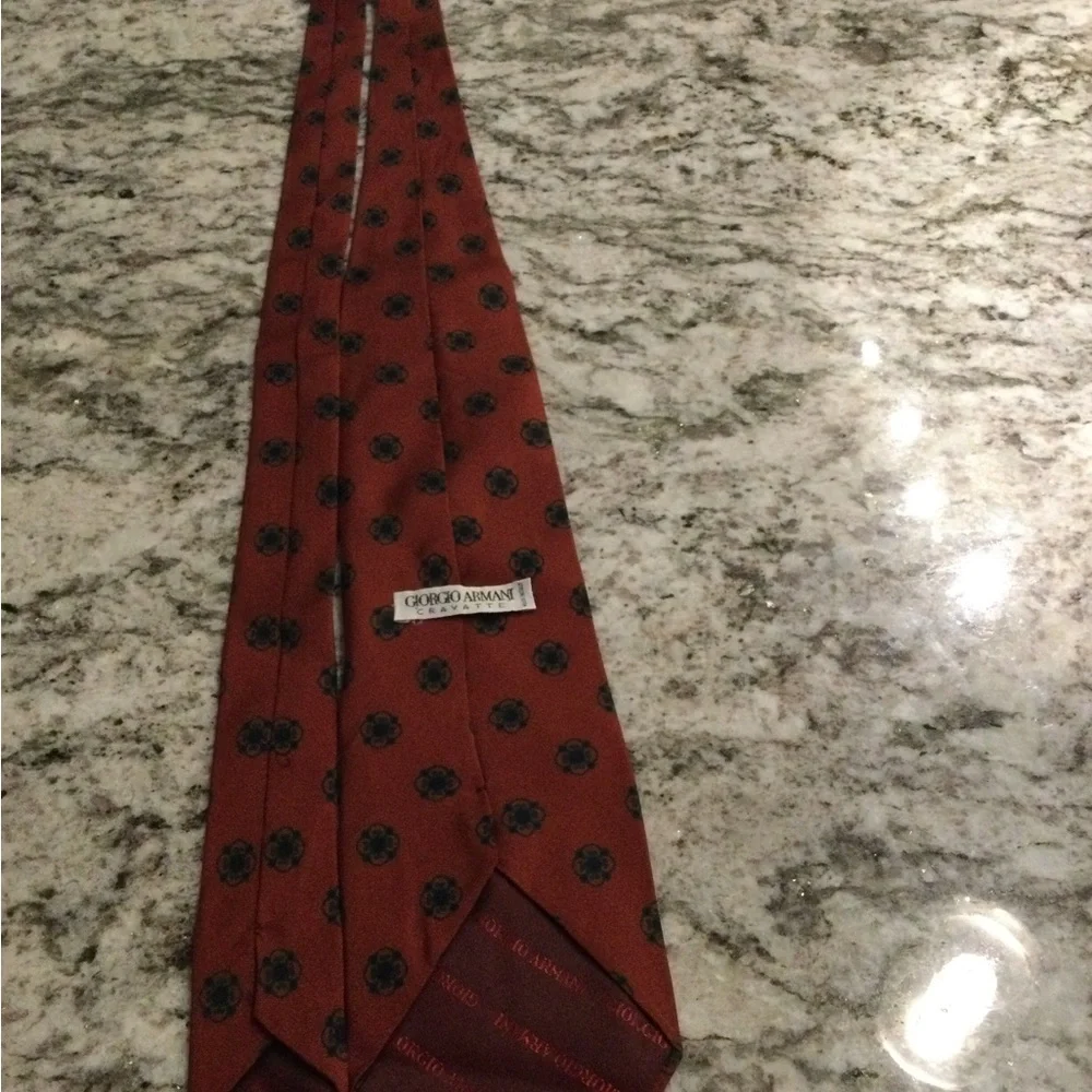 Giorgio Armani silk tie
