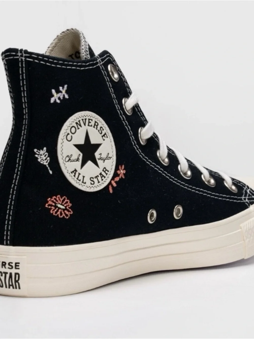 CONVERSE • Black/White Chuck Taylor All-Star Things To Grow High-Top Sneakers,
