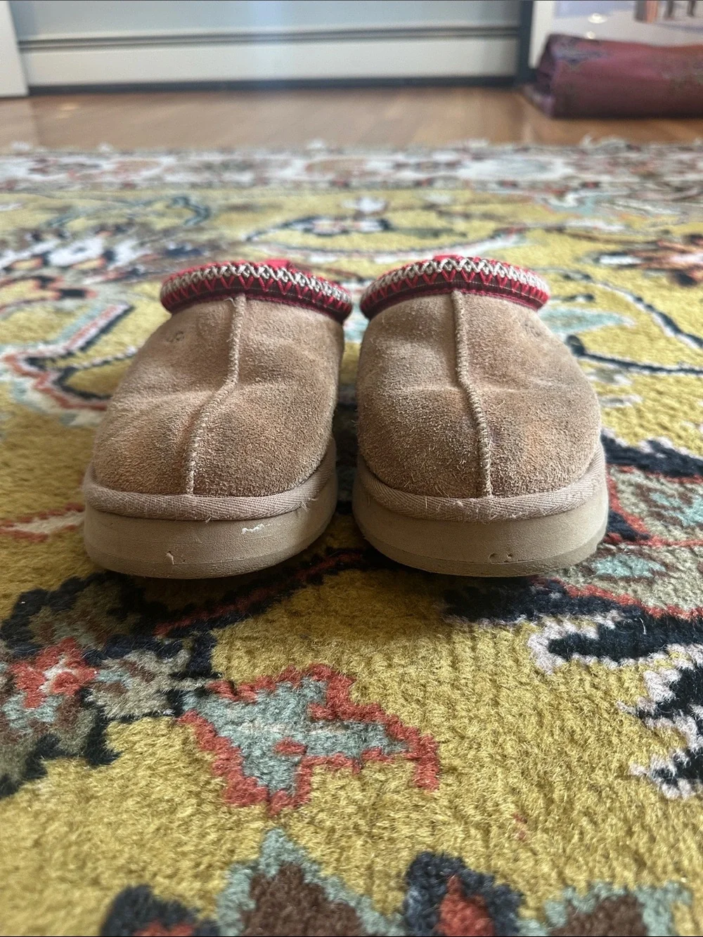 UGG silhouette plush use