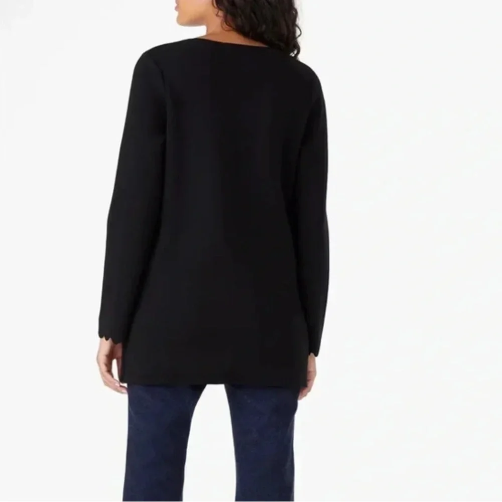 Kate Spade Scalloped Sweater Blazer Size S NEW