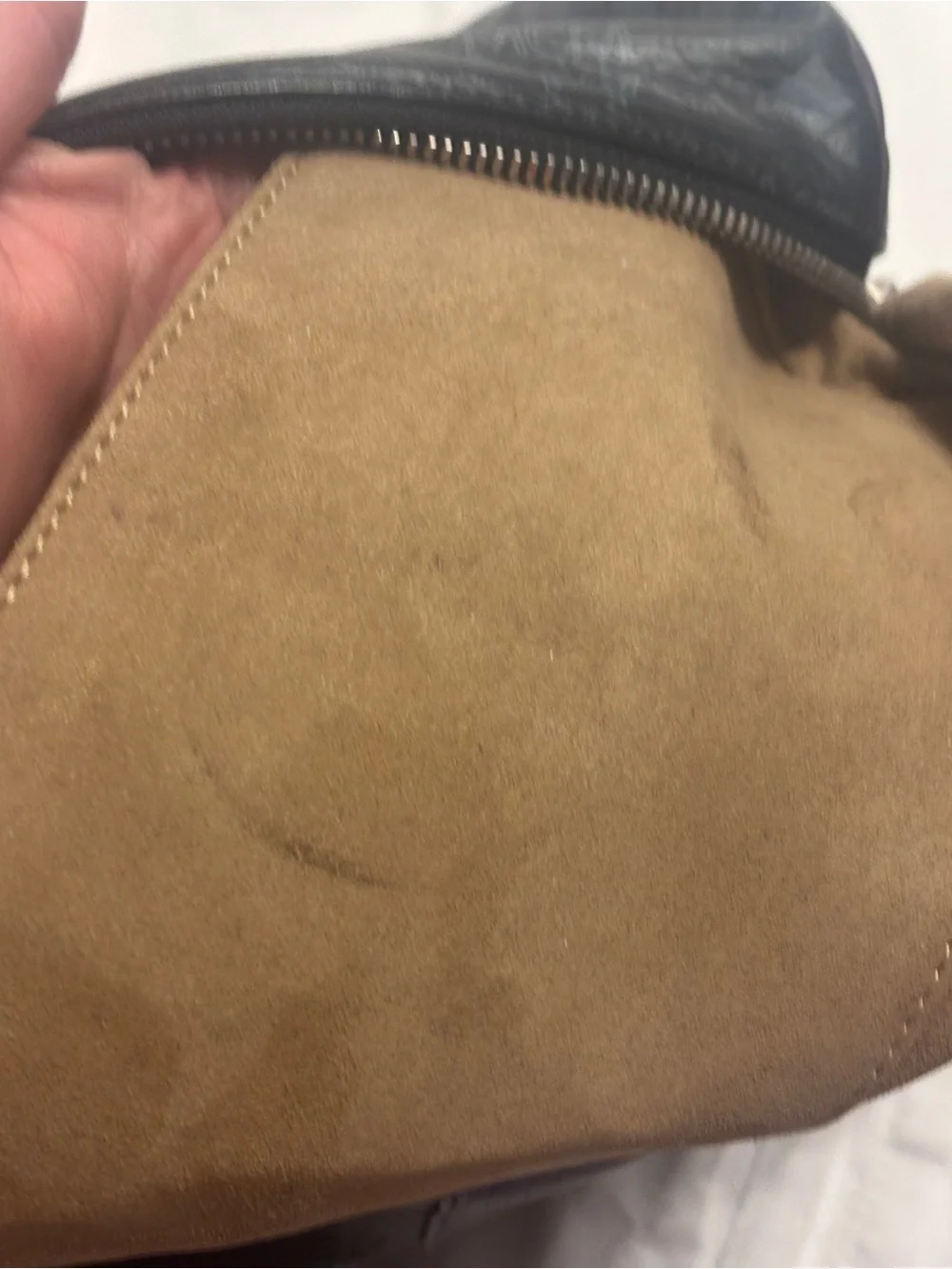 MCM compact satchel