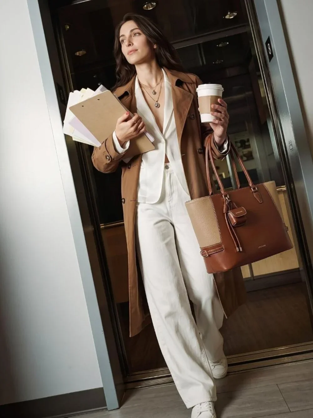 Stylish Laptop Tote Bag for Women | Versatile Purses | Perfect for Work & Travel