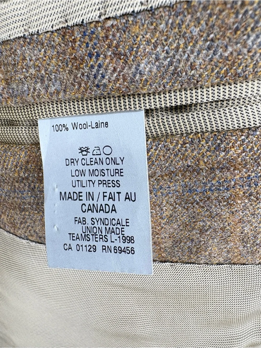 Coppley brown plaid