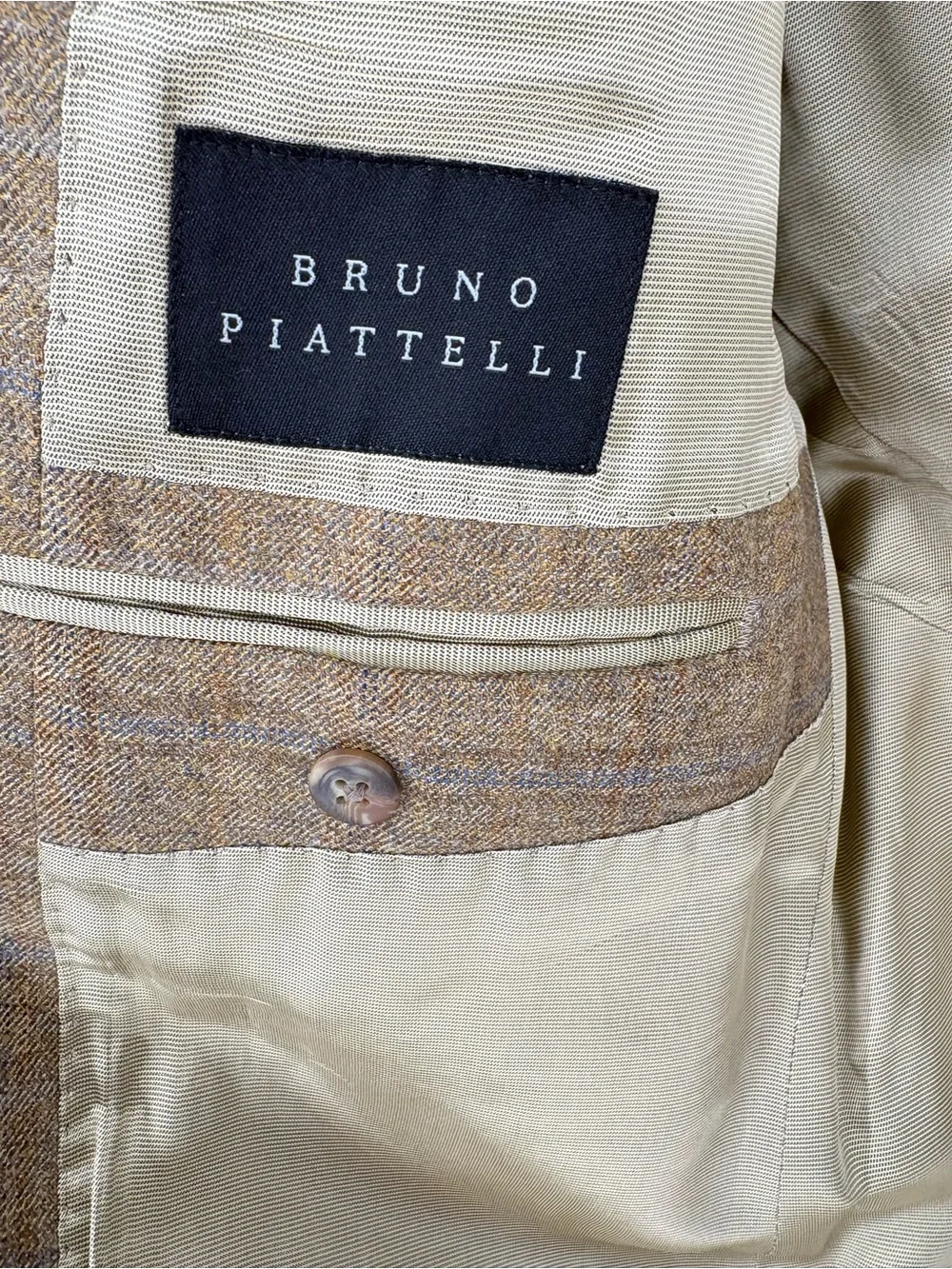 Coppley brown plaid