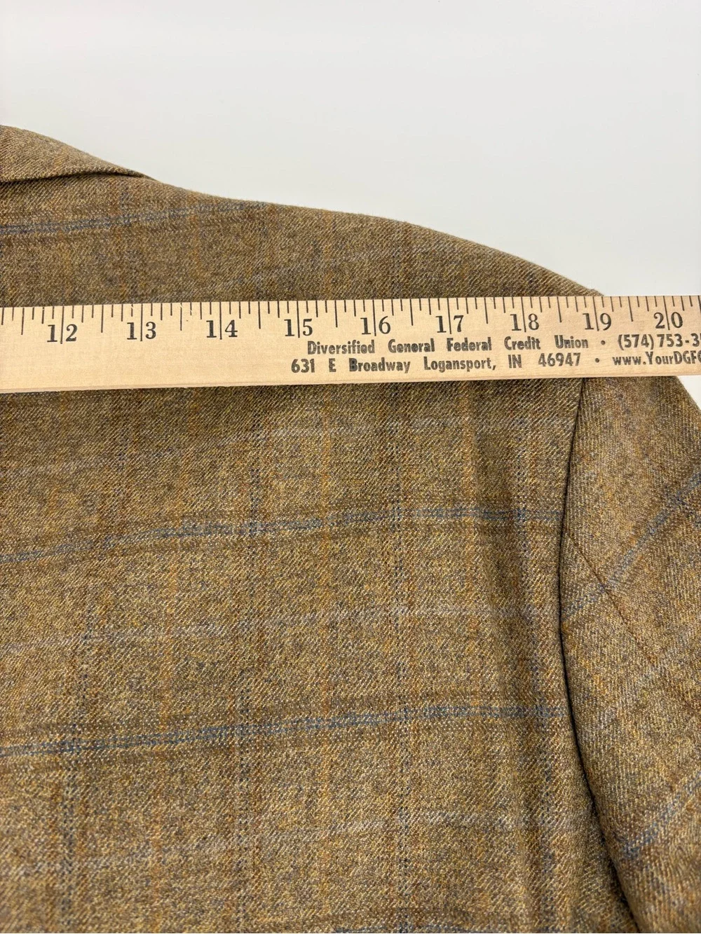Coppley brown plaid