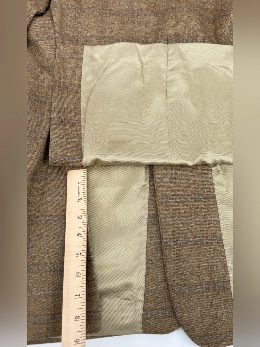 Coppley brown plaid