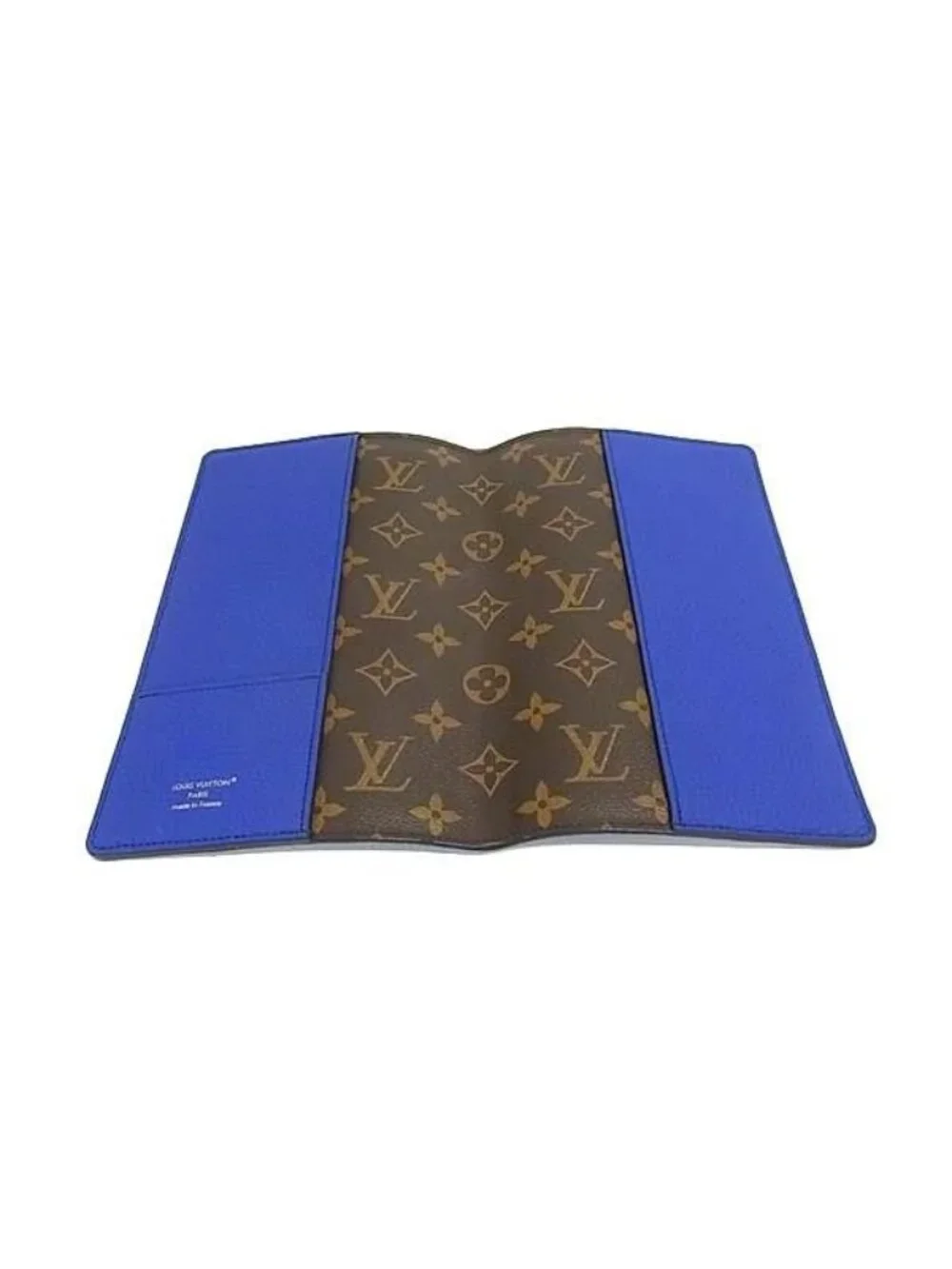 Louis Vuitton Monogram Empreinte Emily Agenda Cover Notebook Book Blue