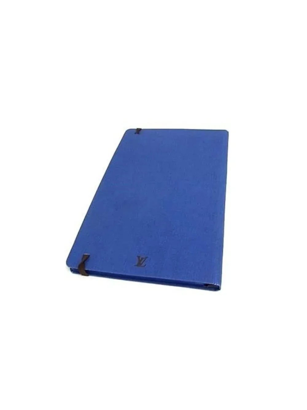 Louis Vuitton Monogram Empreinte Emily Agenda Cover Notebook Book Blue