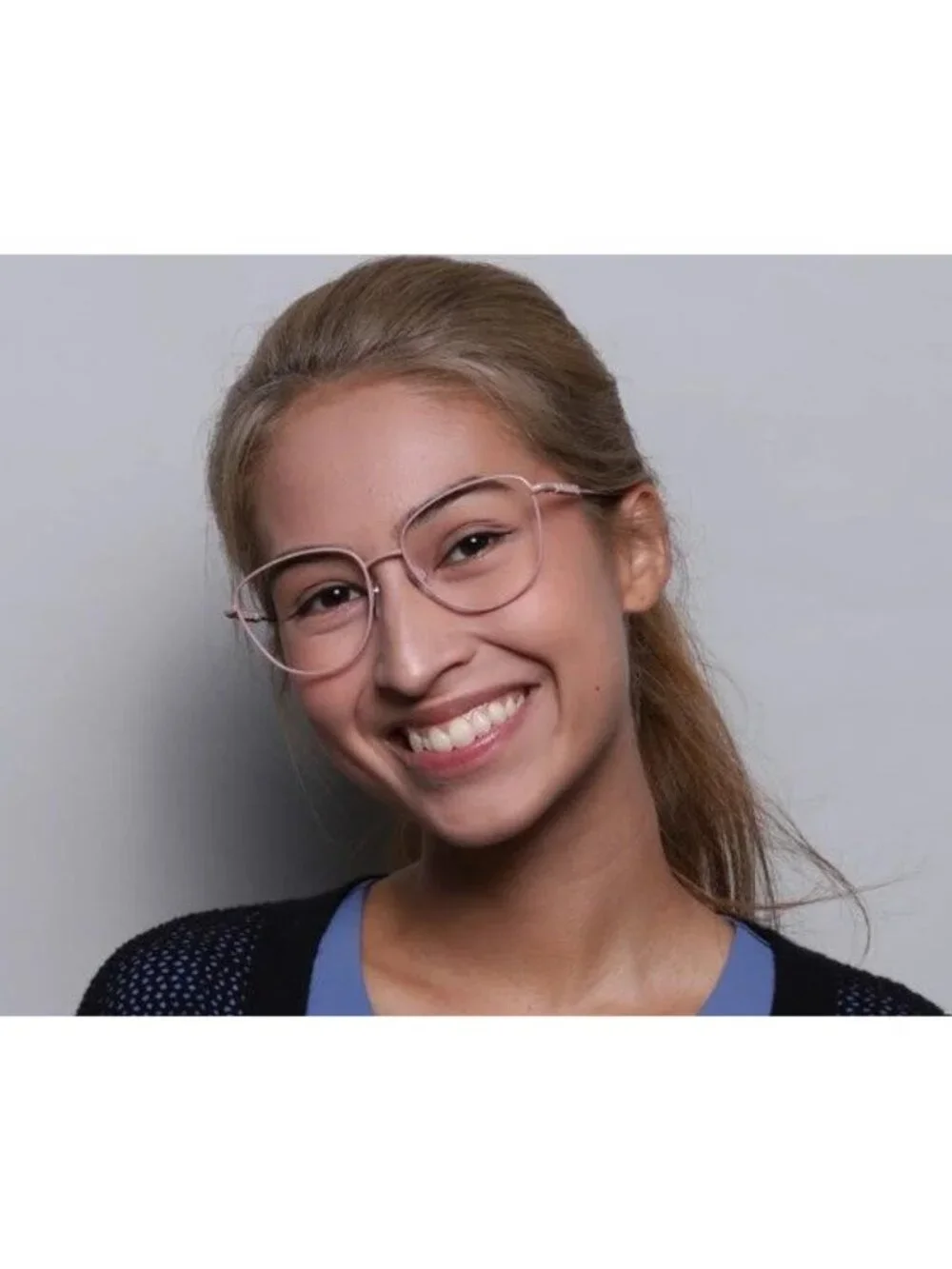 Burberry BE1376 1340 Cat Eye Eyeglasses 55mm - Light Gold