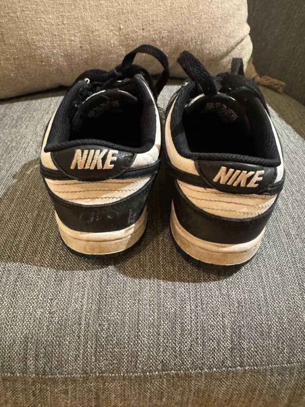Nike Dunk Low Panda GS Black White Sneakers Youth 4Y