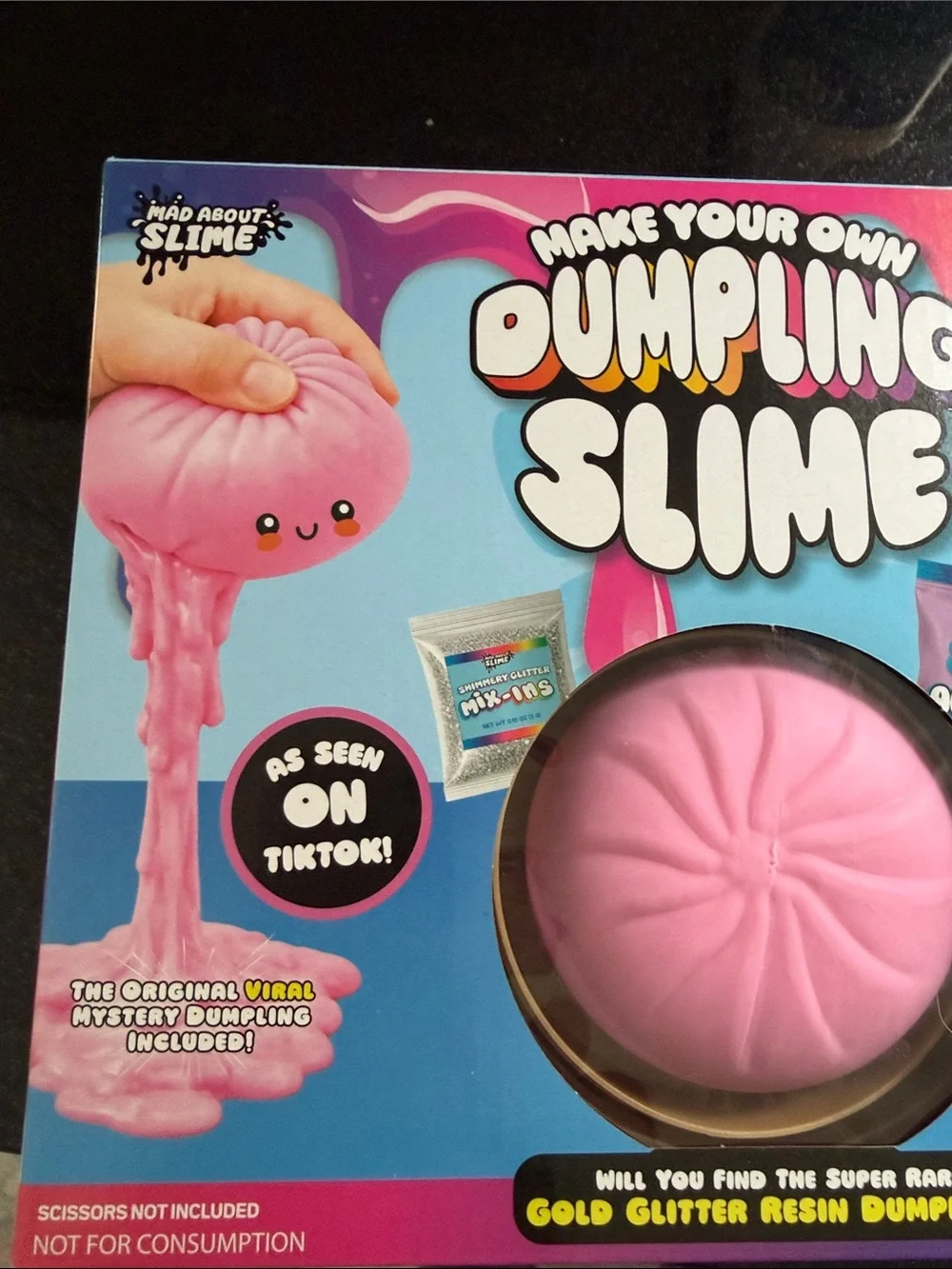 NIB 100% Auth RMS Make Your Own Dumpling Slime Kit - Pink