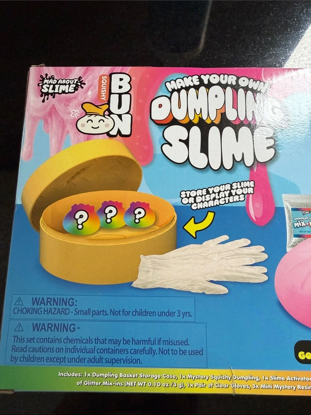 NIB 100% Auth RMS Make Your Own Dumpling Slime Kit - Pink