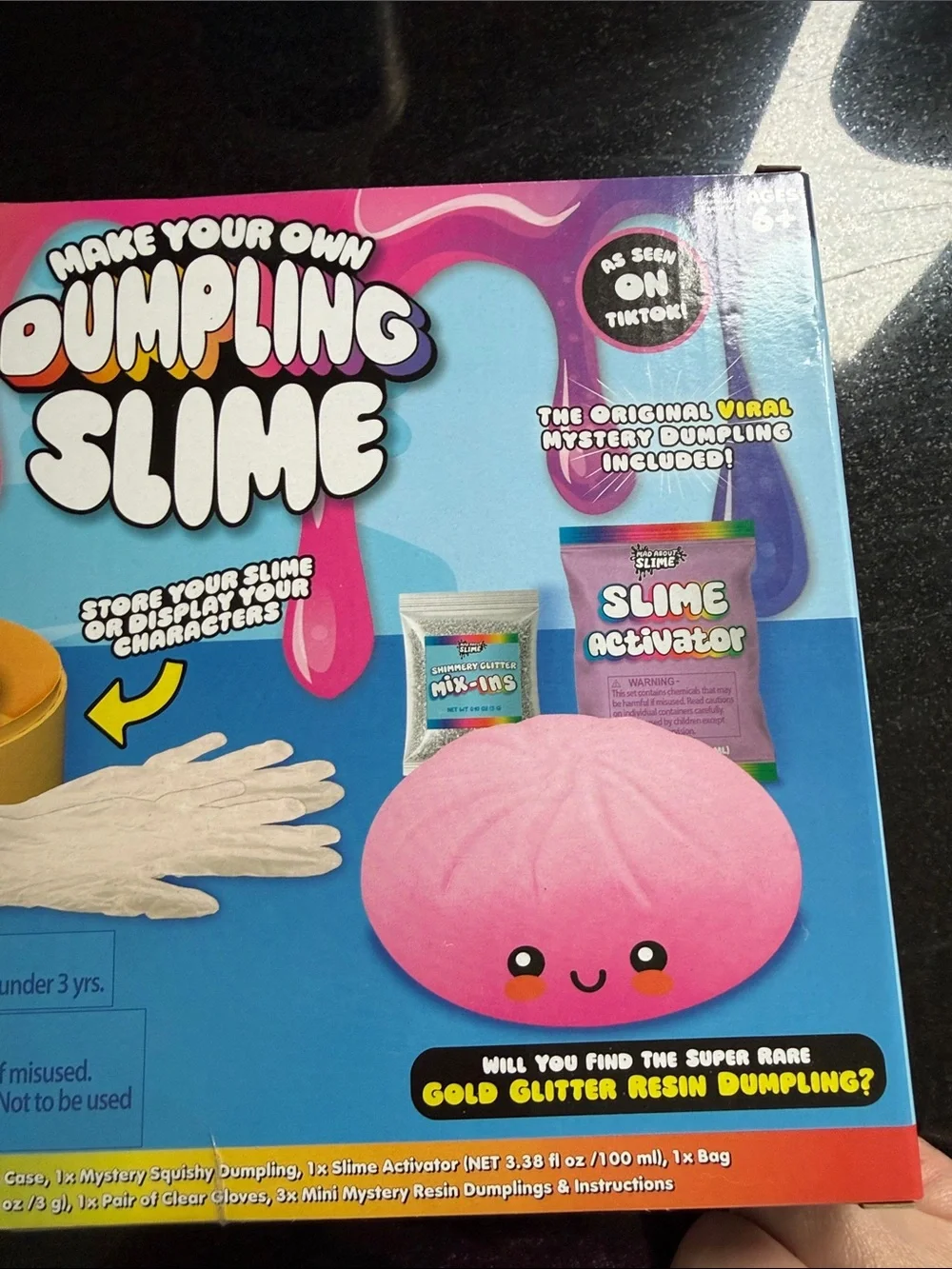 NIB 100% Auth RMS Make Your Own Dumpling Slime Kit - Pink