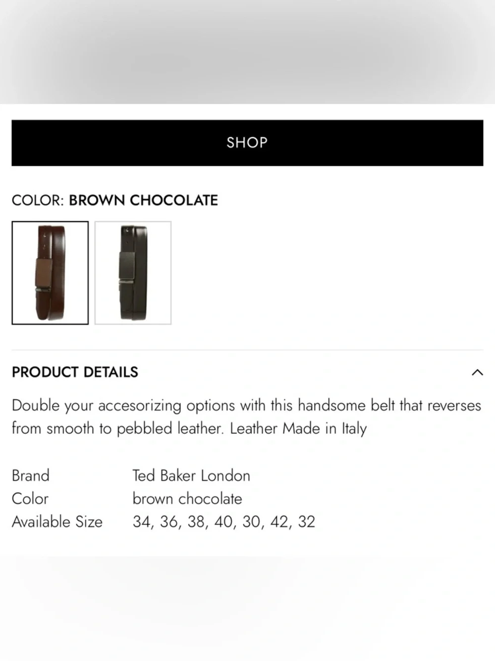 Ted Baker stylish durable