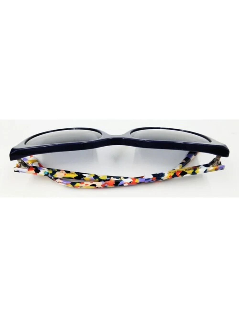 Fendi FF0172/S TTW/9O Sunglasses 58-18-140 Blue Multicolor Italy w/ Case