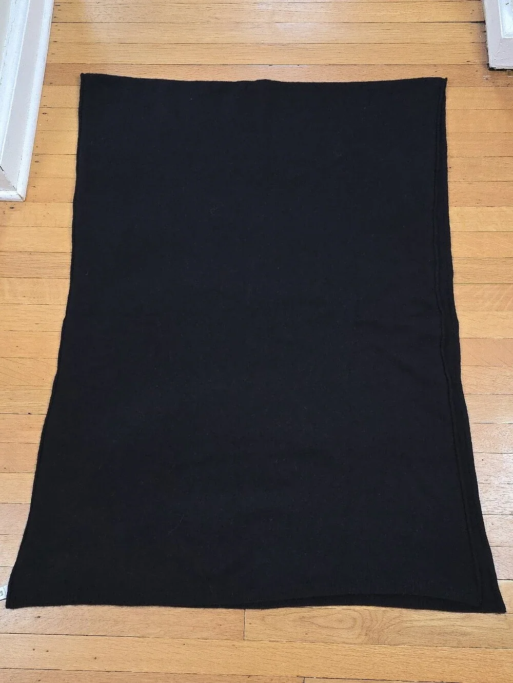 Nordstrom, Cashmere Travel Wrap Scarf, Black, EUC, Women's OS (90
