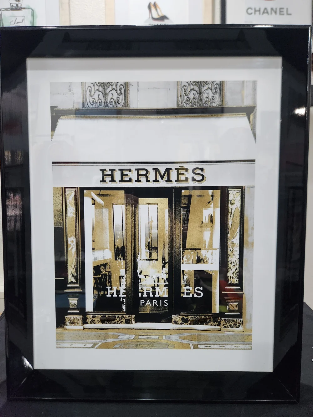 Hermes Storefront Print