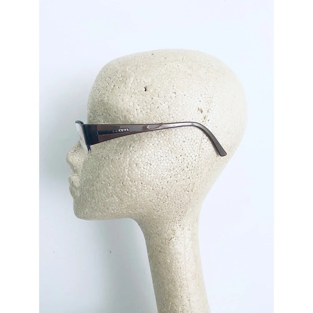 Prada brown metal
