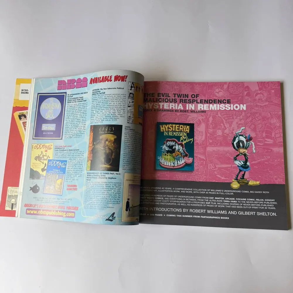 Fantagraphics cartoonists music