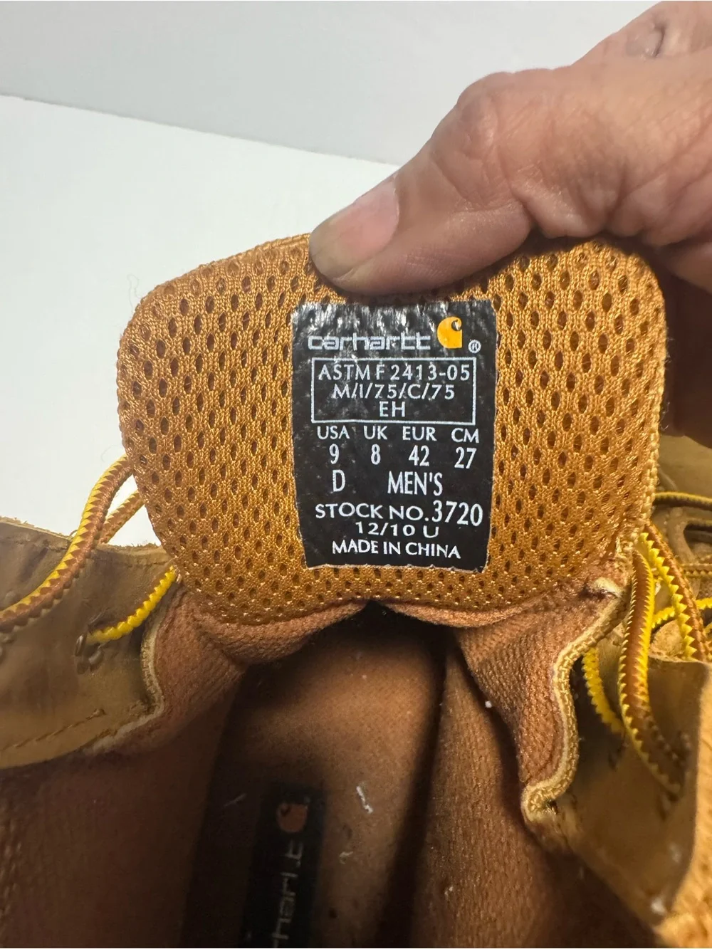 Carhartt Men's Construction Work Boots Size 9